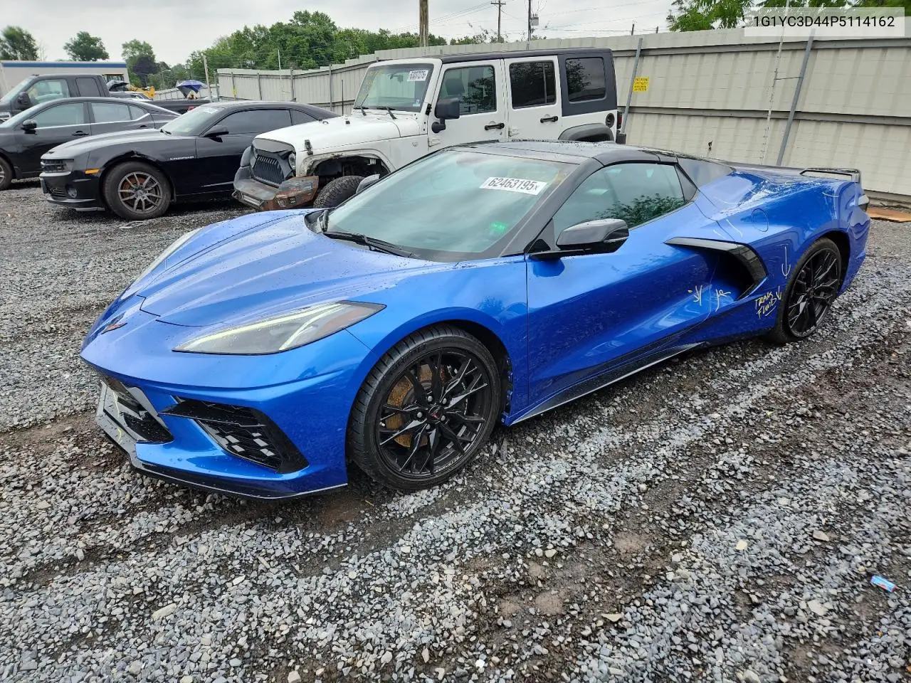 2023 Chevrolet Corvette Stingray 3Lt VIN: 1G1YC3D44P5114162 Lot: 62463195