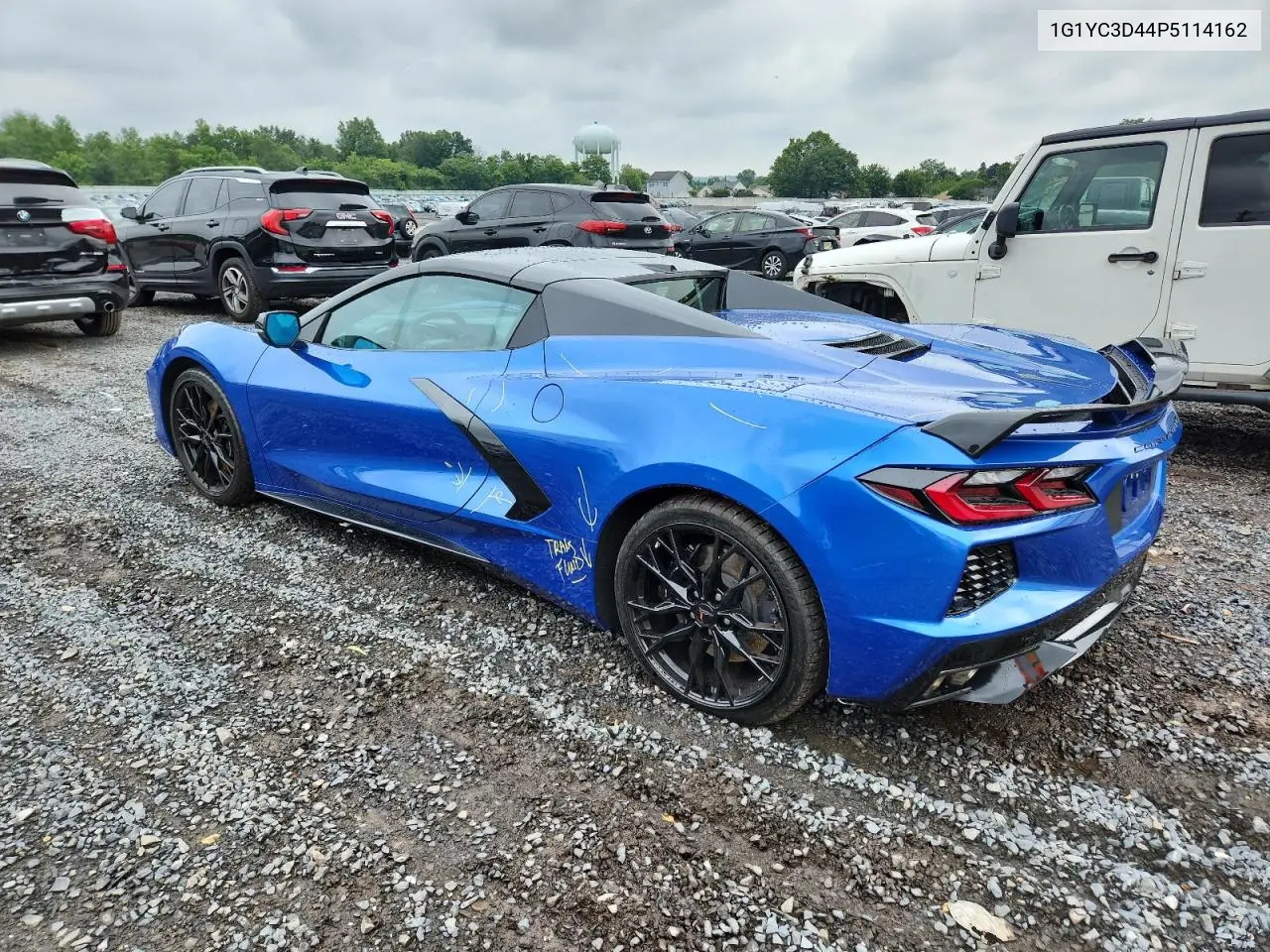 2023 Chevrolet Corvette Stingray 3Lt VIN: 1G1YC3D44P5114162 Lot: 62463195