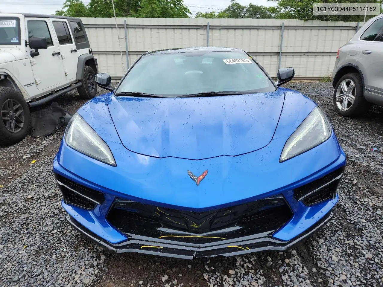 2023 Chevrolet Corvette Stingray 3Lt VIN: 1G1YC3D44P5114162 Lot: 62463195