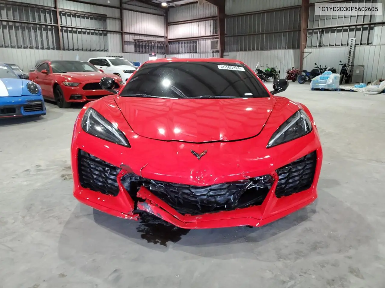 2023 Chevrolet Corvette Z06 1Lz VIN: 1G1YD2D30P5602605 Lot: 86160944