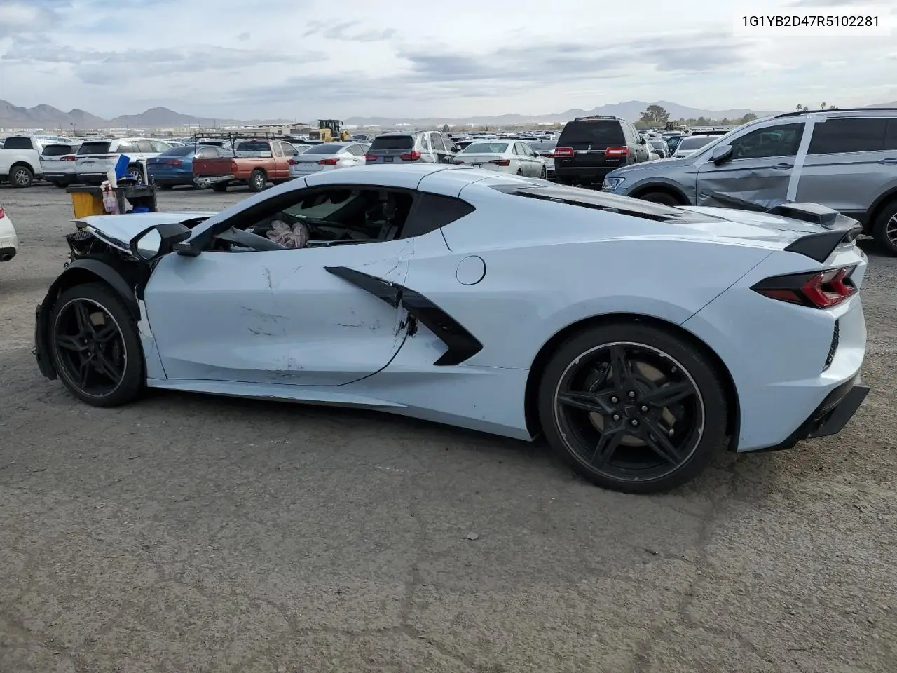 2024 Chevrolet Corvette Stingray 2Lt VIN: 1G1YB2D47R5102281 Lot: 47306555