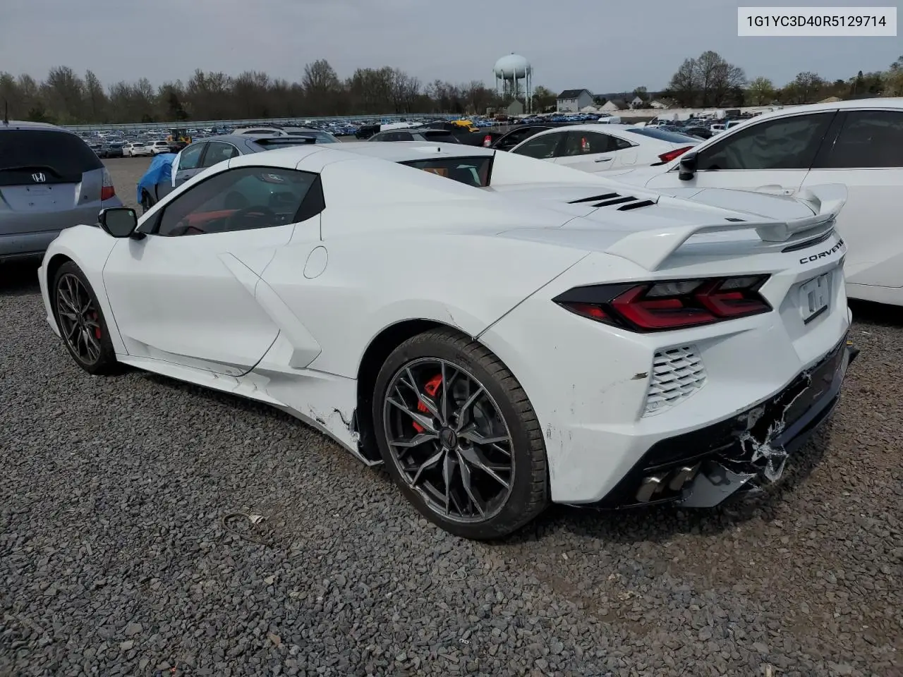 2024 Chevrolet Corvette Stingray 3Lt VIN: 1G1YC3D40R5129714 Lot: 52972845