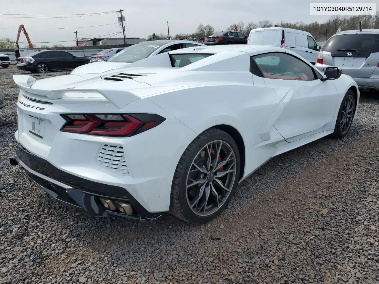 2024 Chevrolet Corvette Stingray 3Lt VIN: 1G1YC3D40R5129714 Lot: 52972845