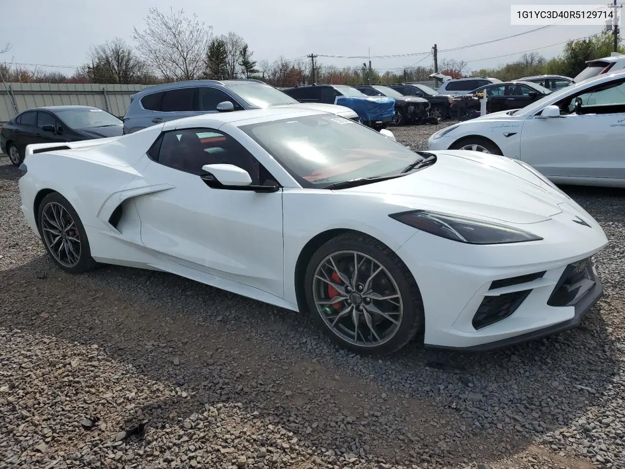 2024 Chevrolet Corvette Stingray 3Lt VIN: 1G1YC3D40R5129714 Lot: 52972845