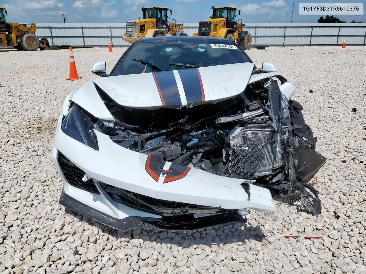 2024 Chevrolet Corvette Z06 3Lz VIN: 1G1YF3D31R5610375 Lot: 63044765