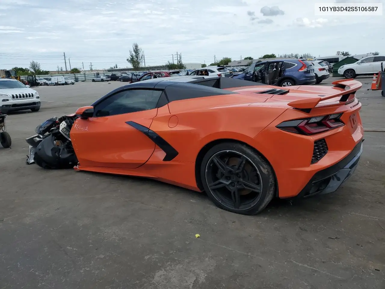 2025 Chevrolet Corvette Stingray 2Lt VIN: 1G1YB3D42S5106587 Lot: 65733705