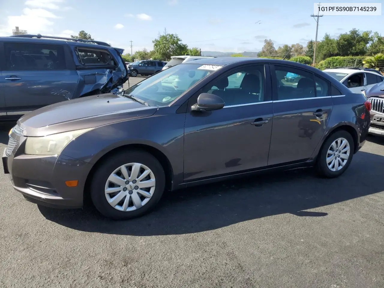 2011 Chevrolet Cruze Lt VIN: 1G1PF5S90B7145239 Lot: 56217545