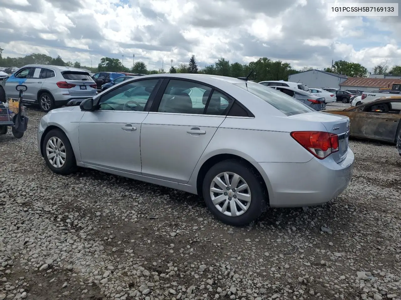 2011 Chevrolet Cruze Ls VIN: 1G1PC5SH5B7169133 Lot: 56693275