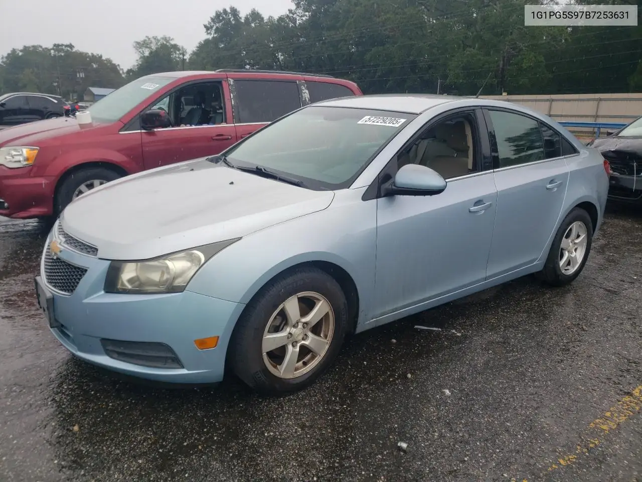 2011 Chevrolet Cruze Lt VIN: 1G1PG5S97B7253631 Lot: 57229205