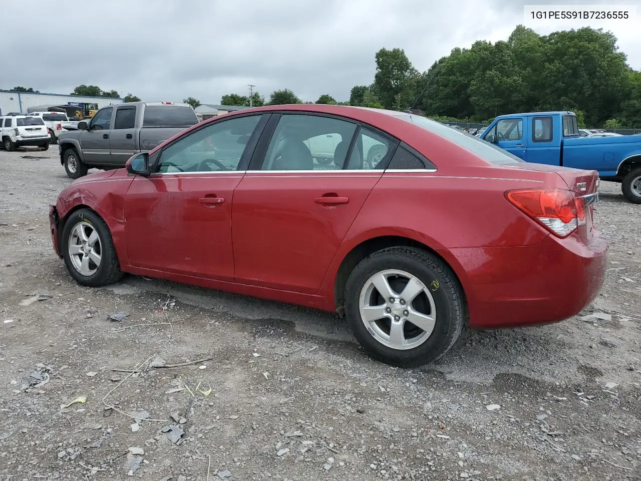 2011 Chevrolet Cruze Lt VIN: 1G1PE5S91B7236555 Lot: 61670525