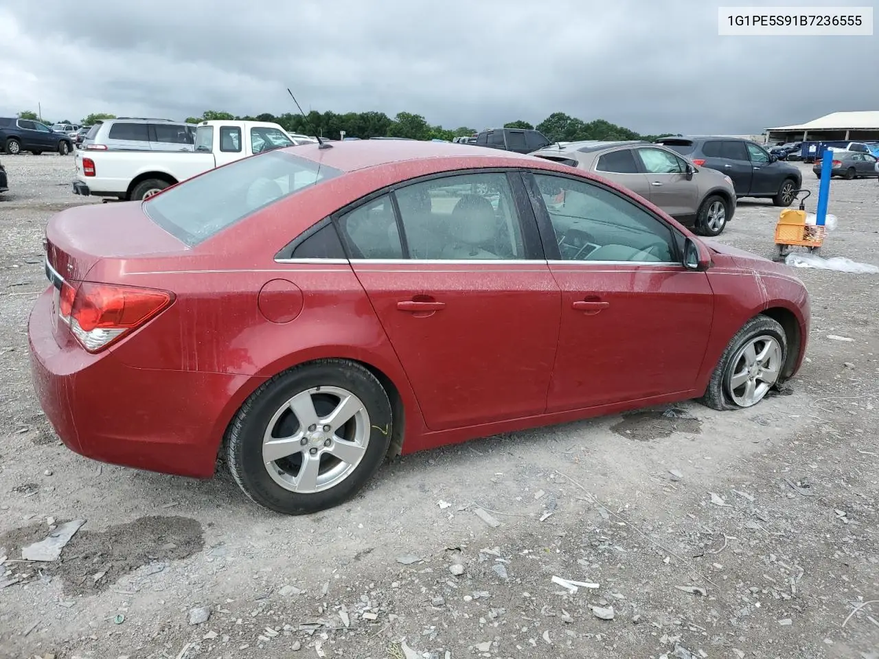 2011 Chevrolet Cruze Lt VIN: 1G1PE5S91B7236555 Lot: 61670525