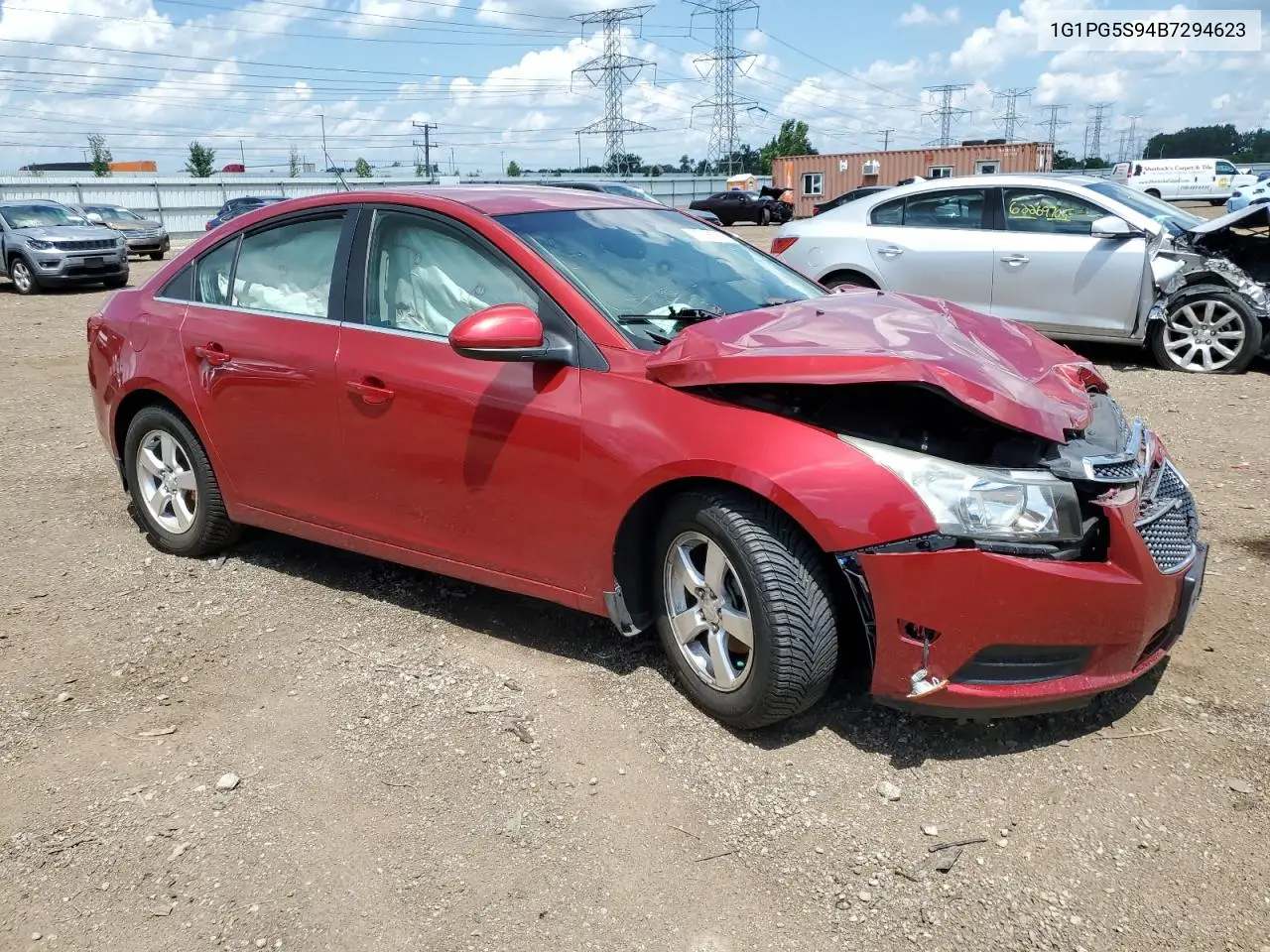 2011 Chevrolet Cruze Lt VIN: 1G1PG5S94B7294623 Lot: 61768315