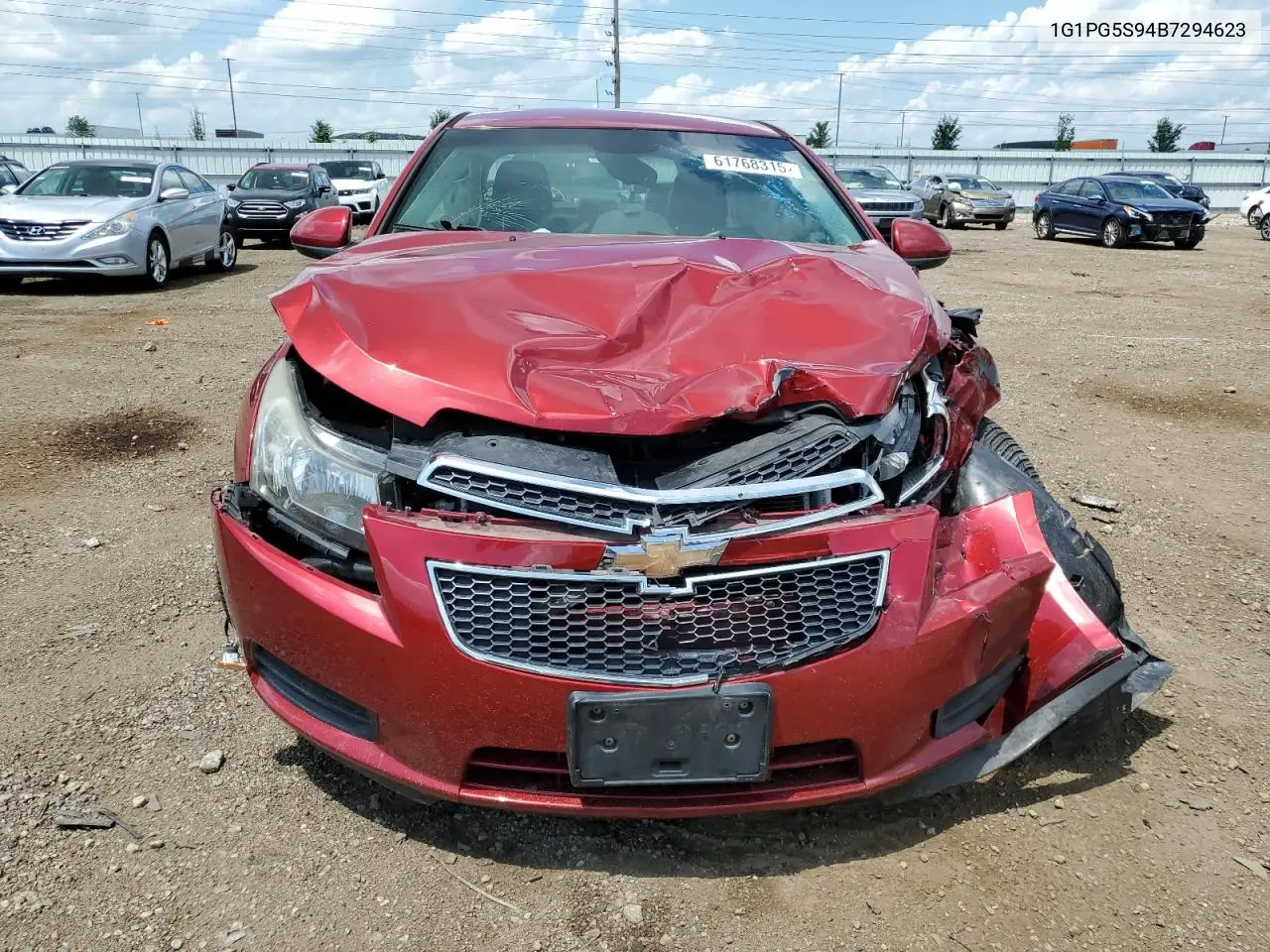 2011 Chevrolet Cruze Lt VIN: 1G1PG5S94B7294623 Lot: 61768315