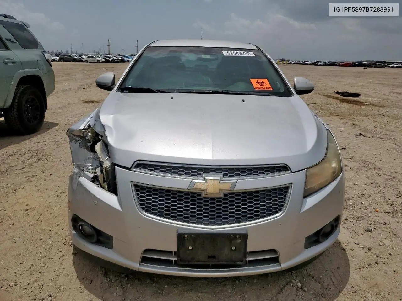 2011 Chevrolet Cruze Lt VIN: 1G1PF5S97B7283991 Lot: 62649205