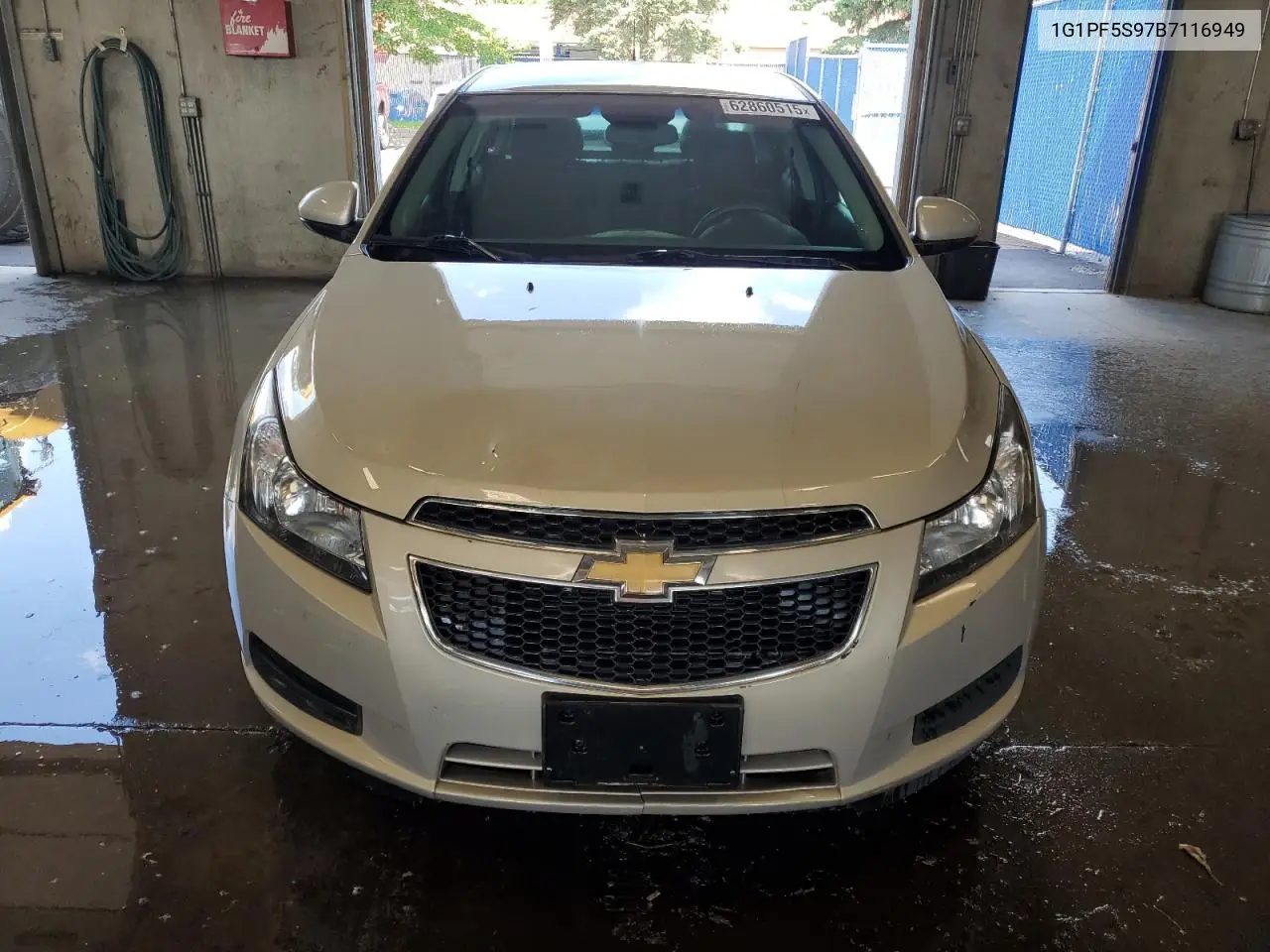 2011 Chevrolet Cruze Lt VIN: 1G1PF5S97B7116949 Lot: 62860515