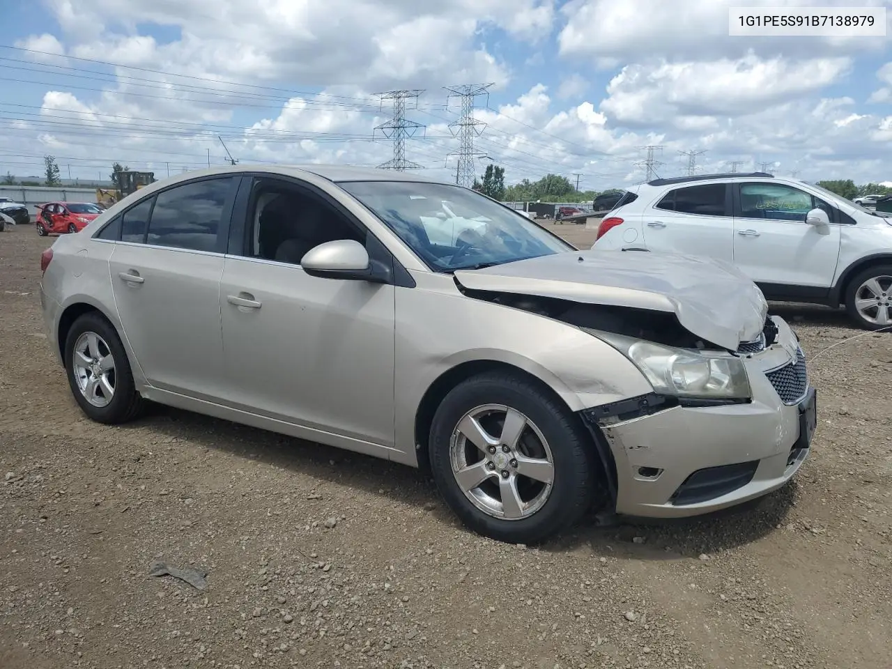 2011 Chevrolet Cruze Lt VIN: 1G1PE5S91B7138979 Lot: 63080785