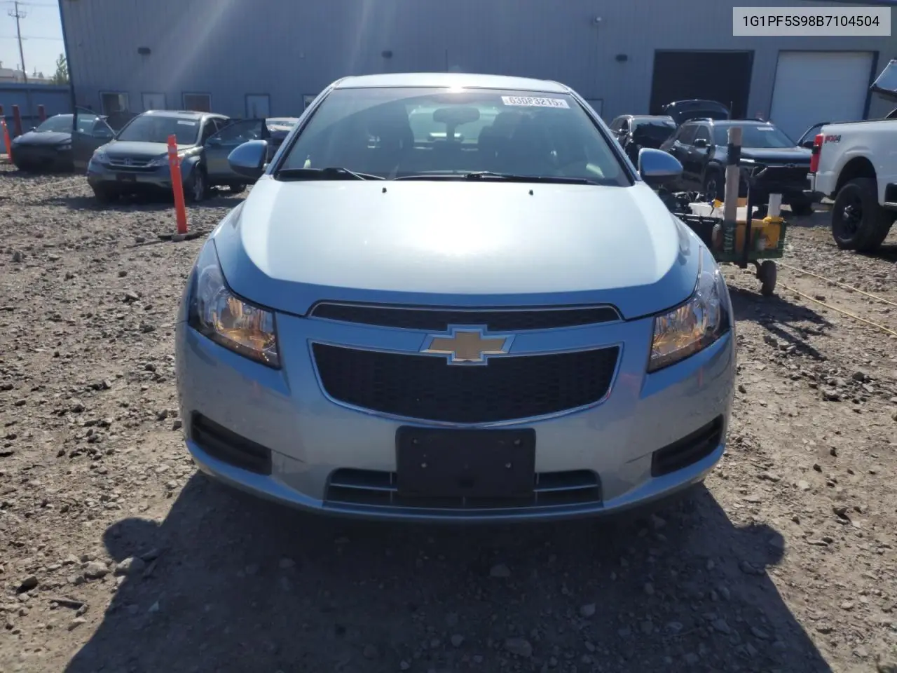 2011 Chevrolet Cruze Lt VIN: 1G1PF5S98B7104504 Lot: 63083215