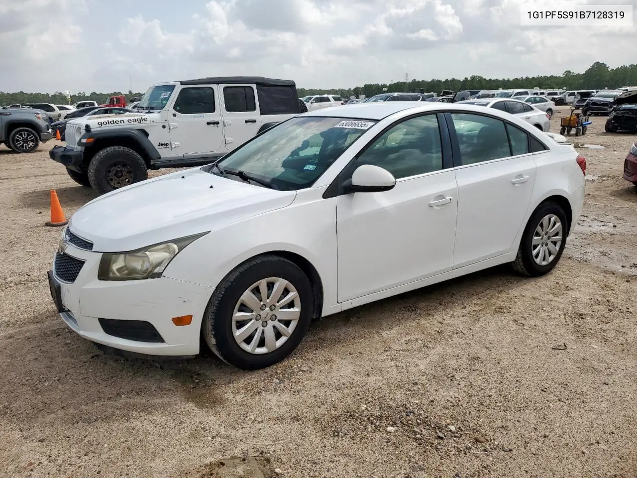 2011 Chevrolet Cruze Lt VIN: 1G1PF5S91B7128319 Lot: 63086655