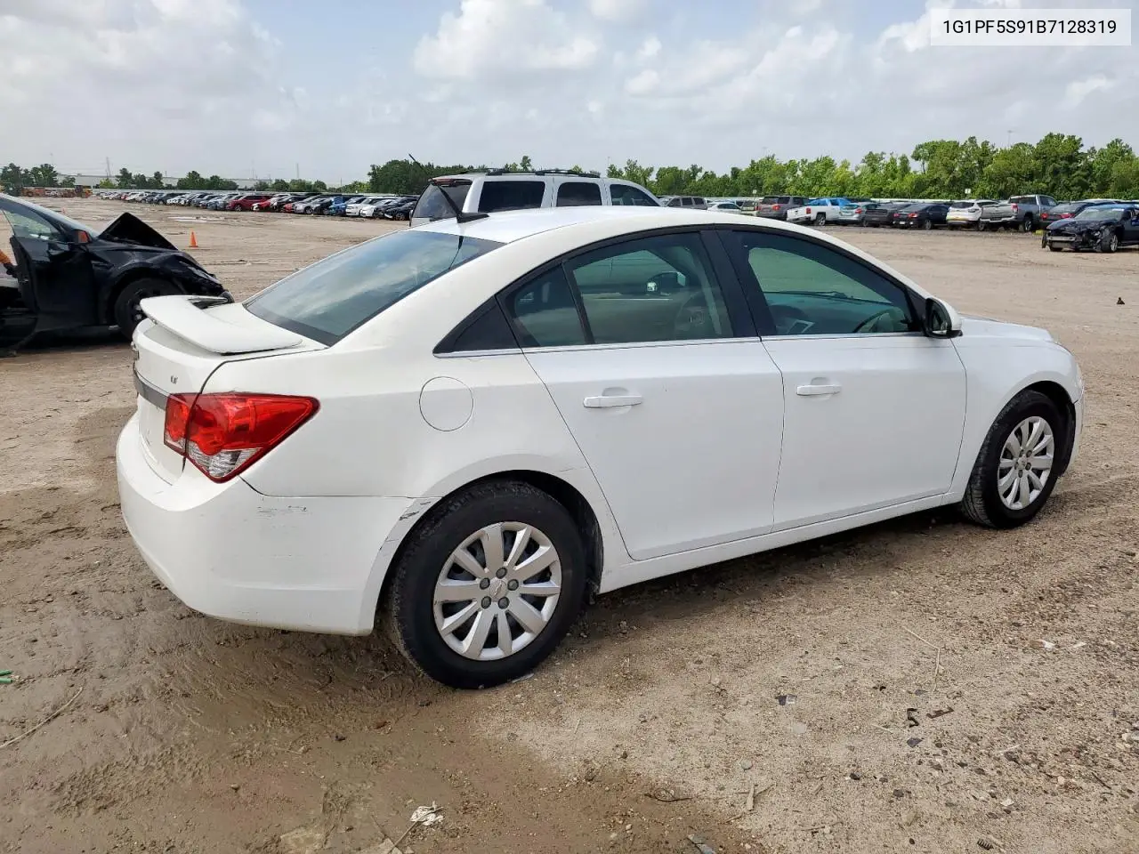 2011 Chevrolet Cruze Lt VIN: 1G1PF5S91B7128319 Lot: 63086655