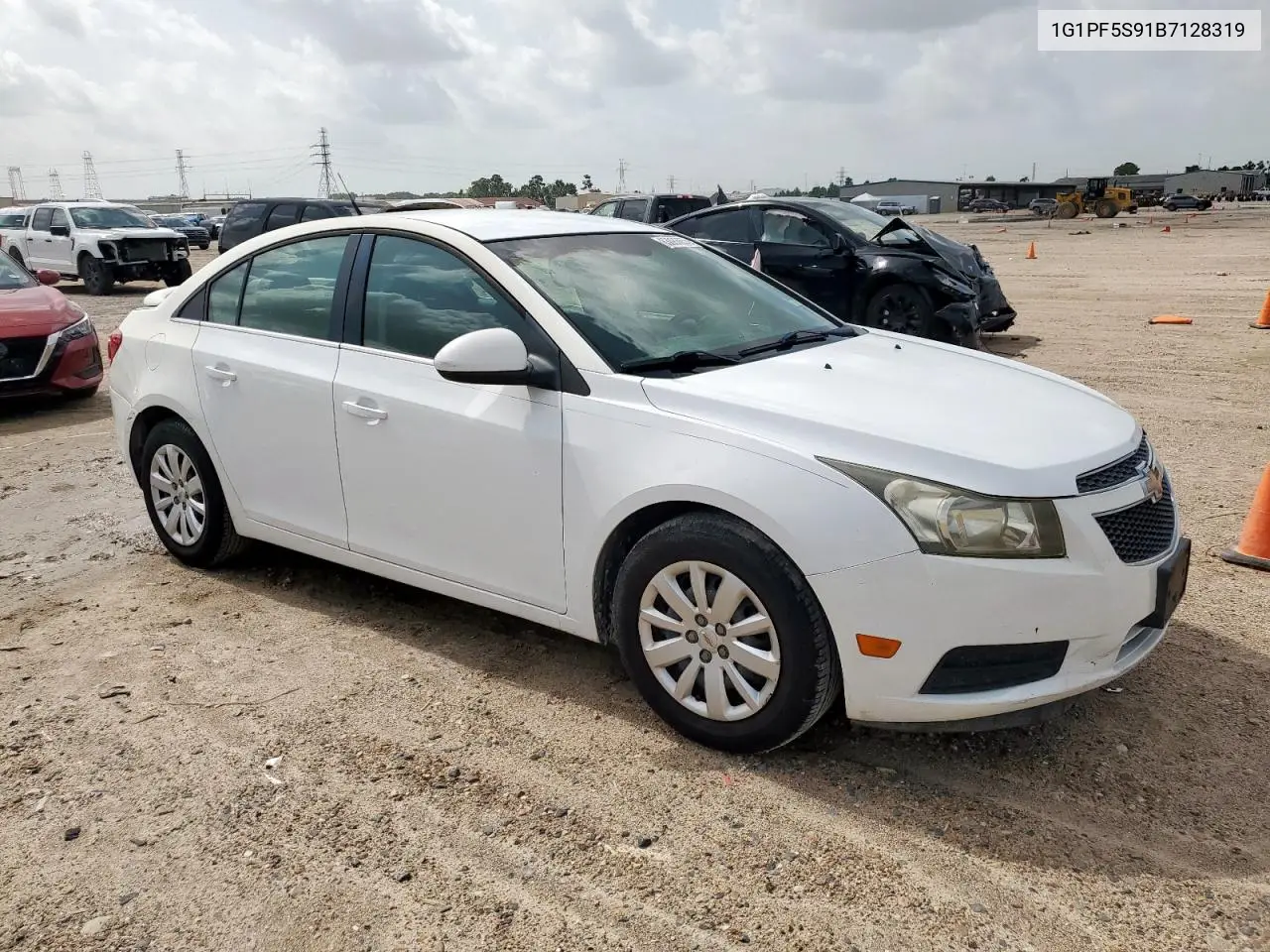 2011 Chevrolet Cruze Lt VIN: 1G1PF5S91B7128319 Lot: 63086655