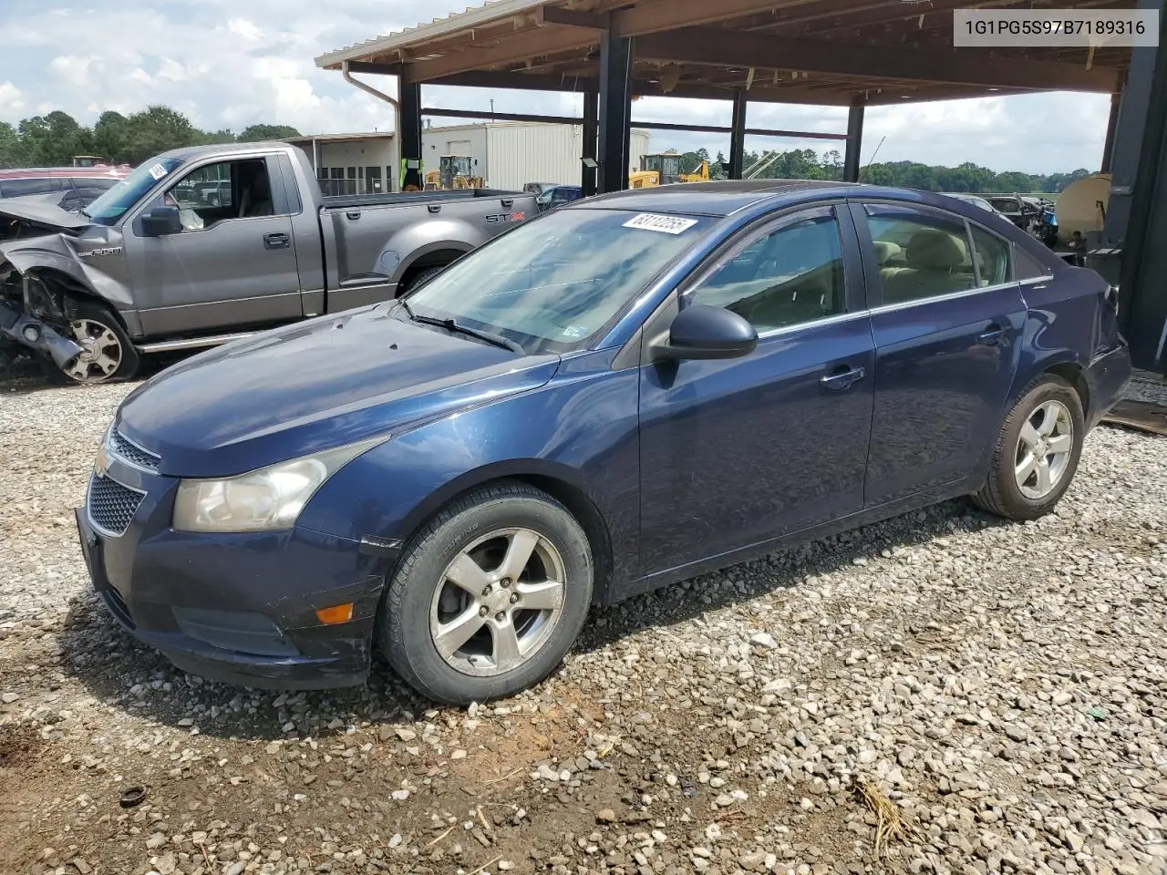 2011 Chevrolet Cruze Lt VIN: 1G1PG5S97B7189316 Lot: 63112255