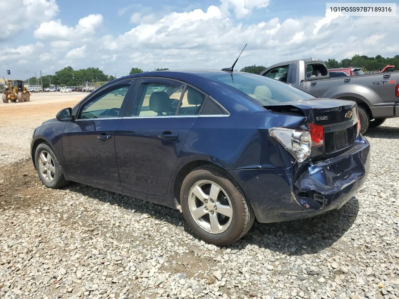 2011 Chevrolet Cruze Lt VIN: 1G1PG5S97B7189316 Lot: 63112255