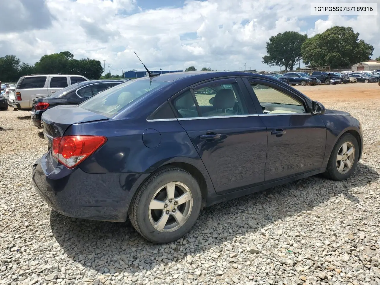 2011 Chevrolet Cruze Lt VIN: 1G1PG5S97B7189316 Lot: 63112255