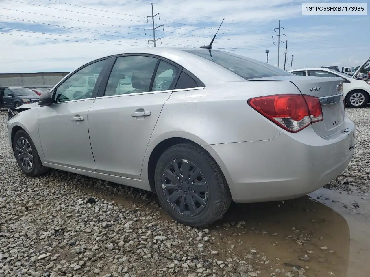 2011 Chevrolet Cruze Ls VIN: 1G1PC5SHXB7173985 Lot: 63233915