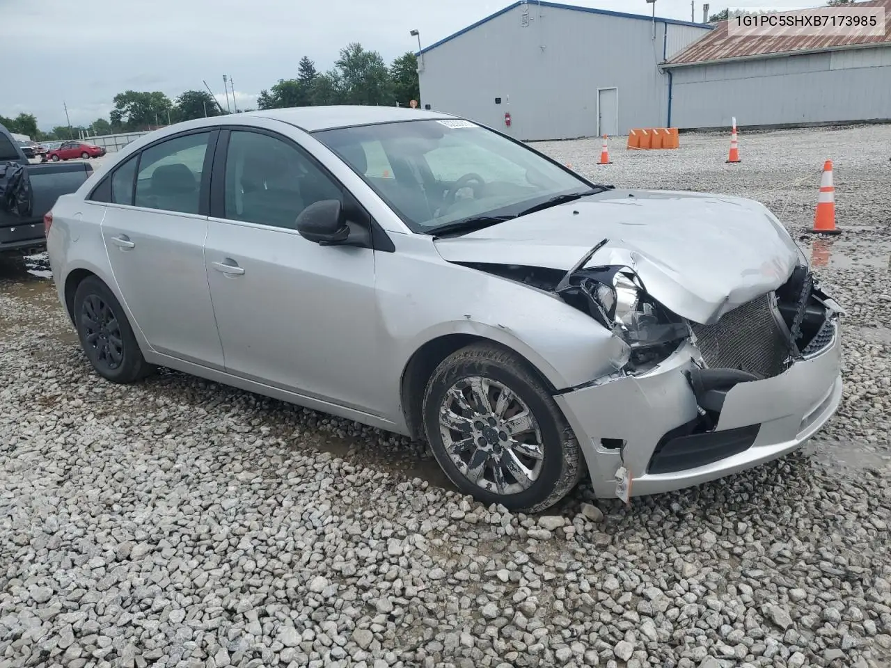 2011 Chevrolet Cruze Ls VIN: 1G1PC5SHXB7173985 Lot: 63233915