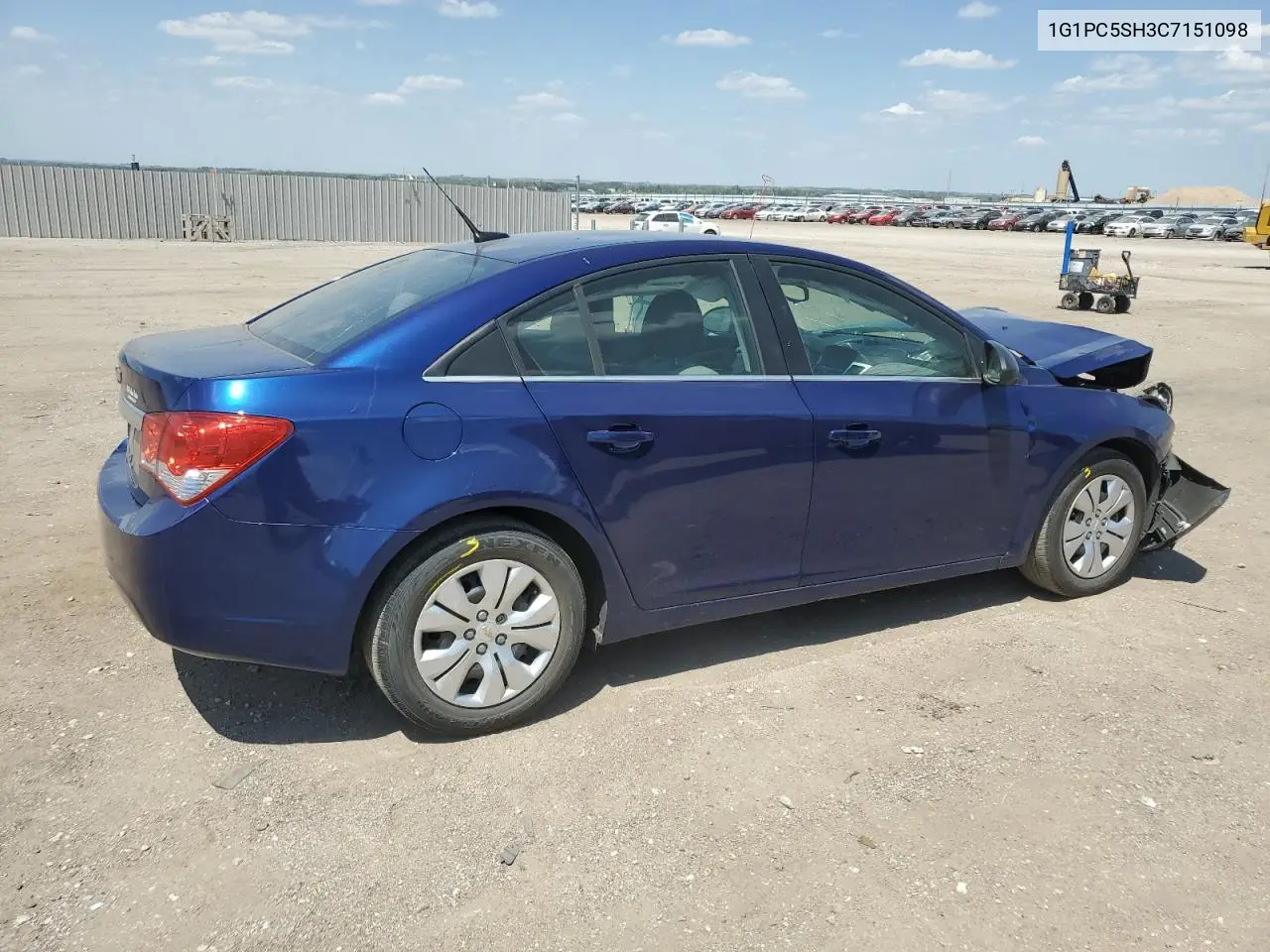 2012 Chevrolet Cruze Ls VIN: 1G1PC5SH3C7151098 Lot: 55977565