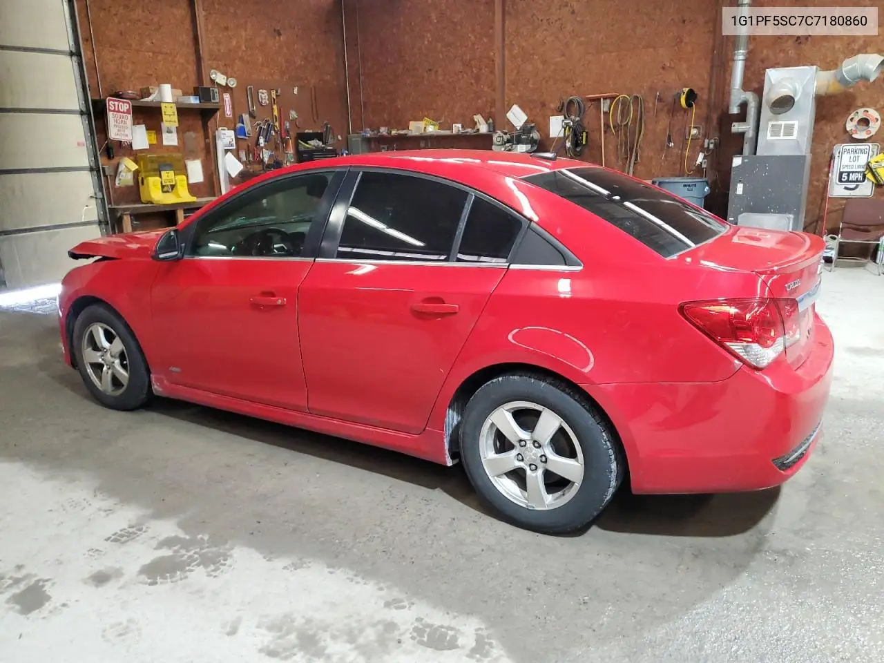 2012 Chevrolet Cruze Lt VIN: 1G1PF5SC7C7180860 Lot: 56043215