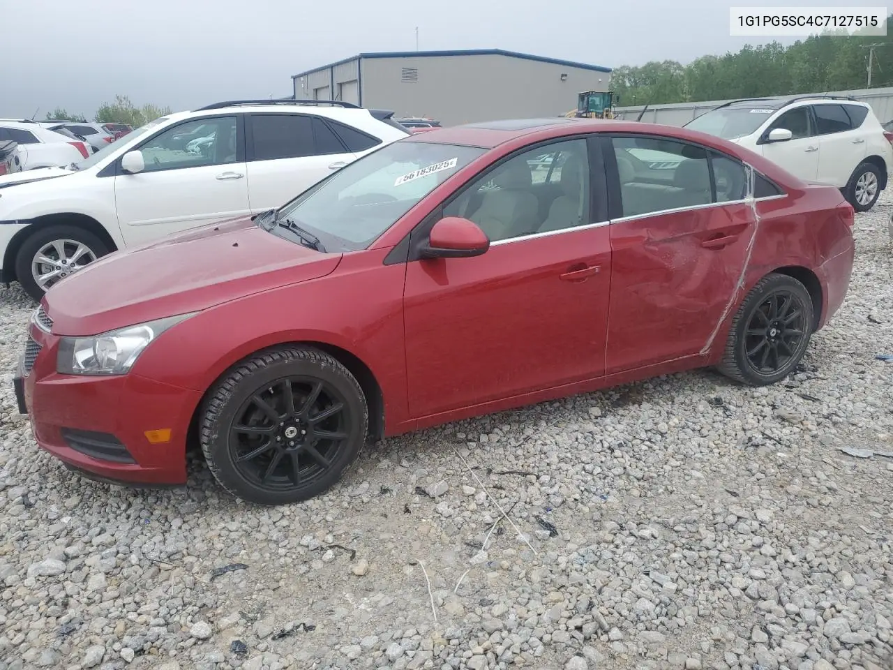 2012 Chevrolet Cruze Lt VIN: 1G1PG5SC4C7127515 Lot: 56183025
