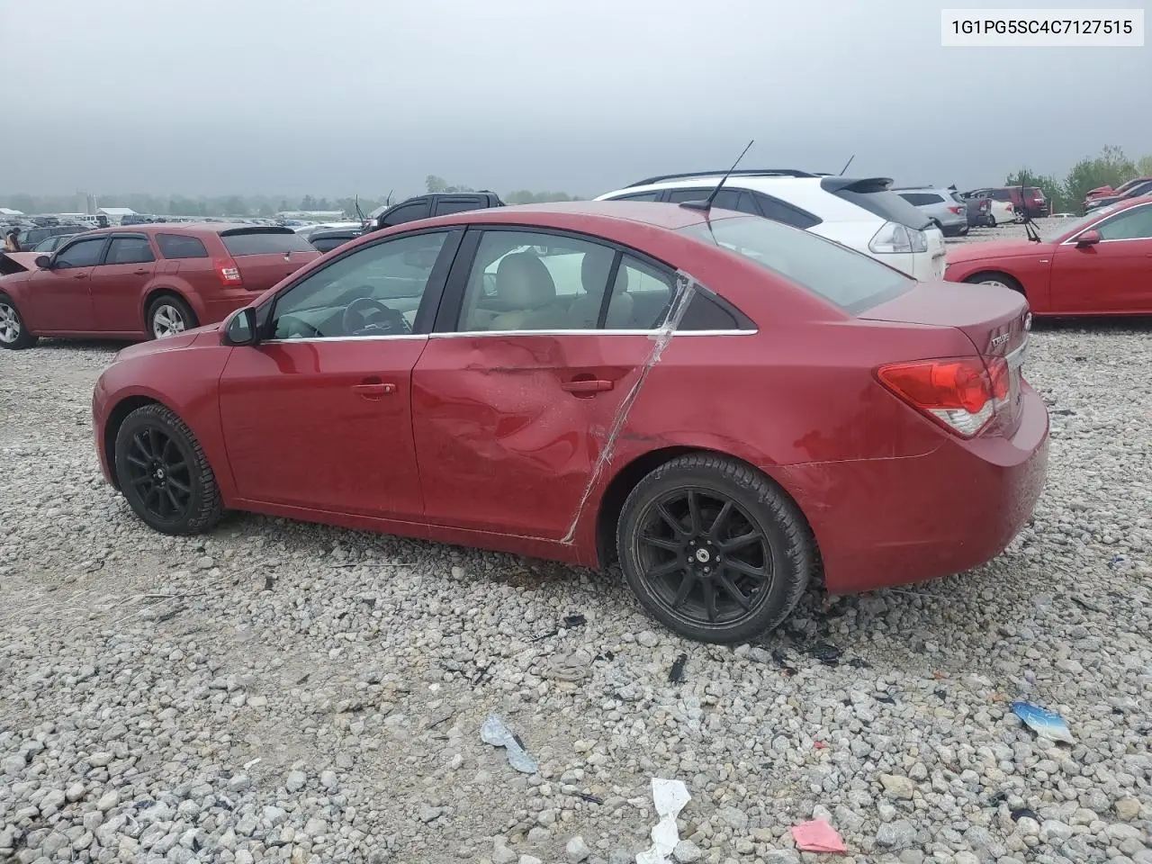 2012 Chevrolet Cruze Lt VIN: 1G1PG5SC4C7127515 Lot: 56183025