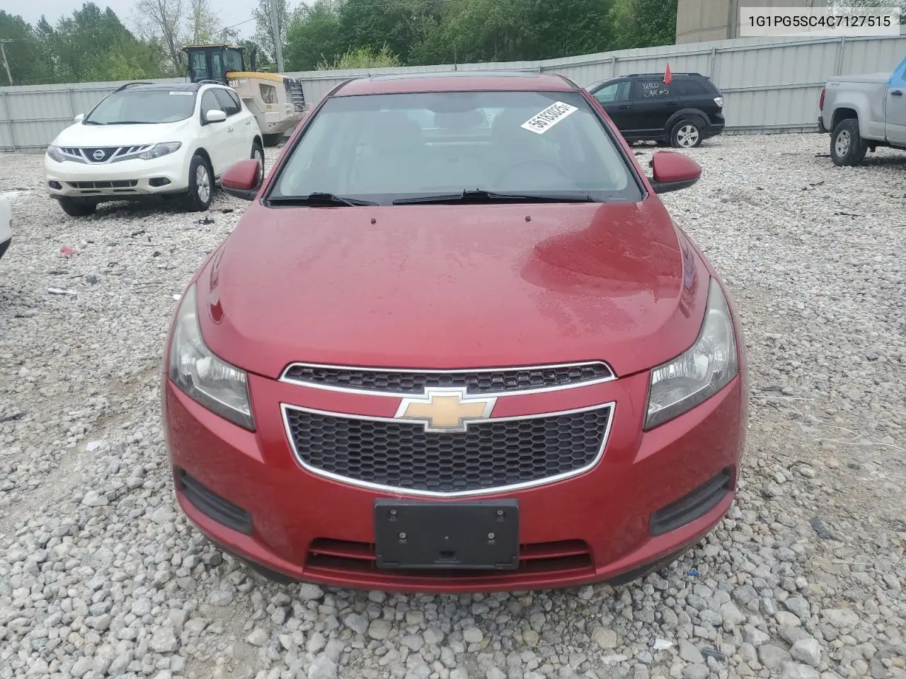 2012 Chevrolet Cruze Lt VIN: 1G1PG5SC4C7127515 Lot: 56183025