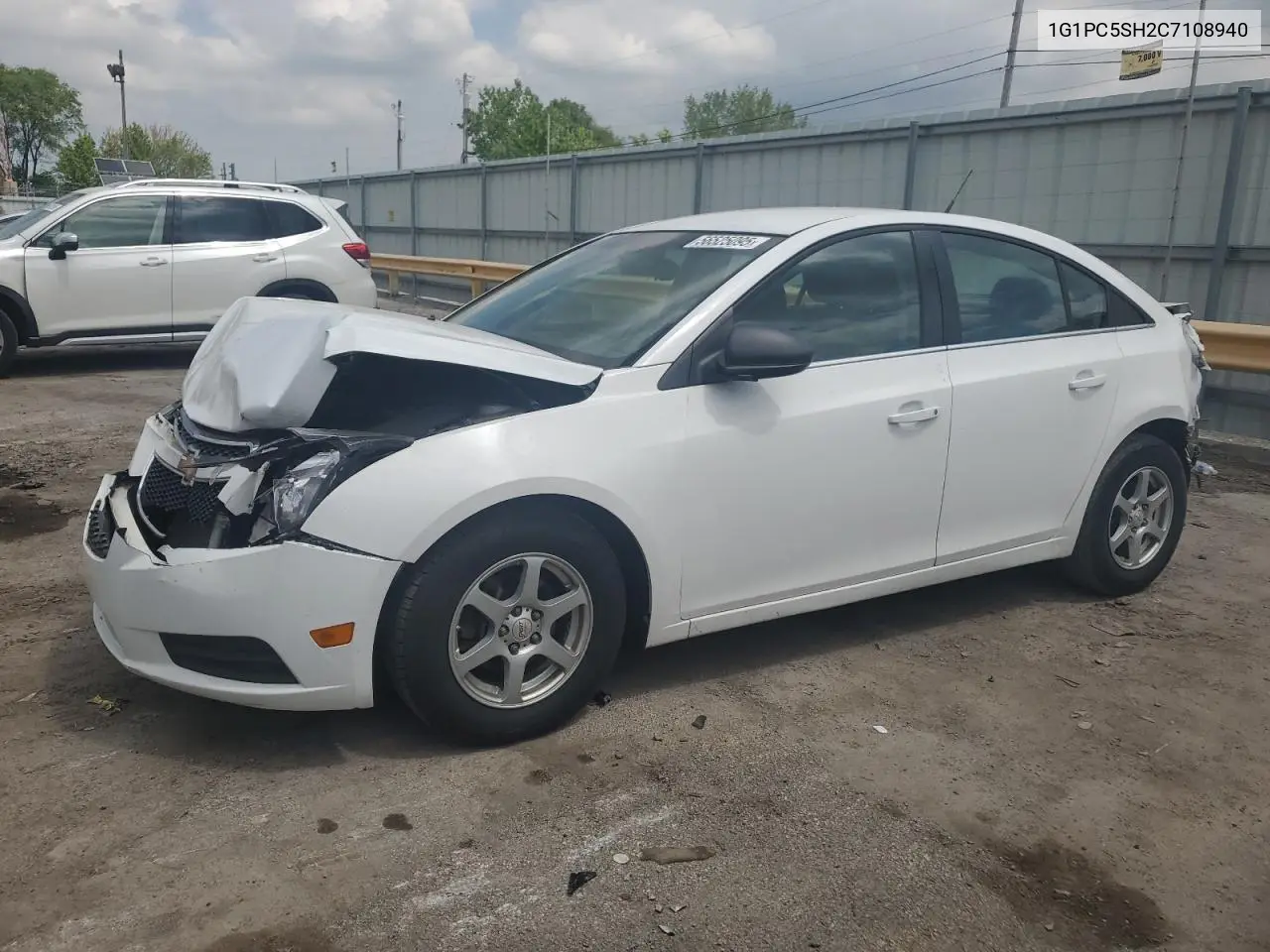 2012 Chevrolet Cruze Ls VIN: 1G1PC5SH2C7108940 Lot: 56525095