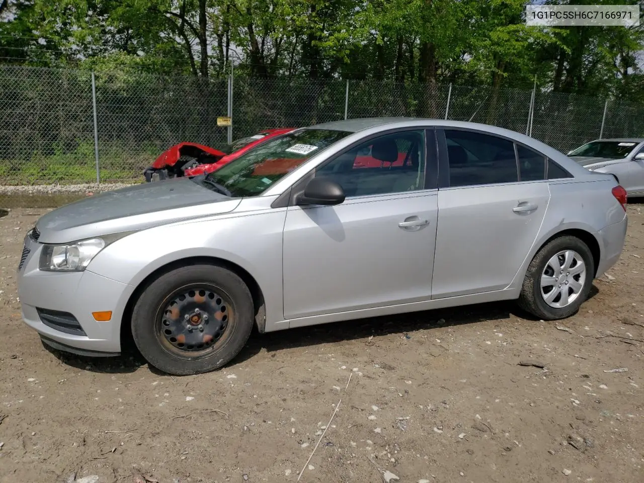 2012 Chevrolet Cruze Ls VIN: 1G1PC5SH6C7166971 Lot: 56556175