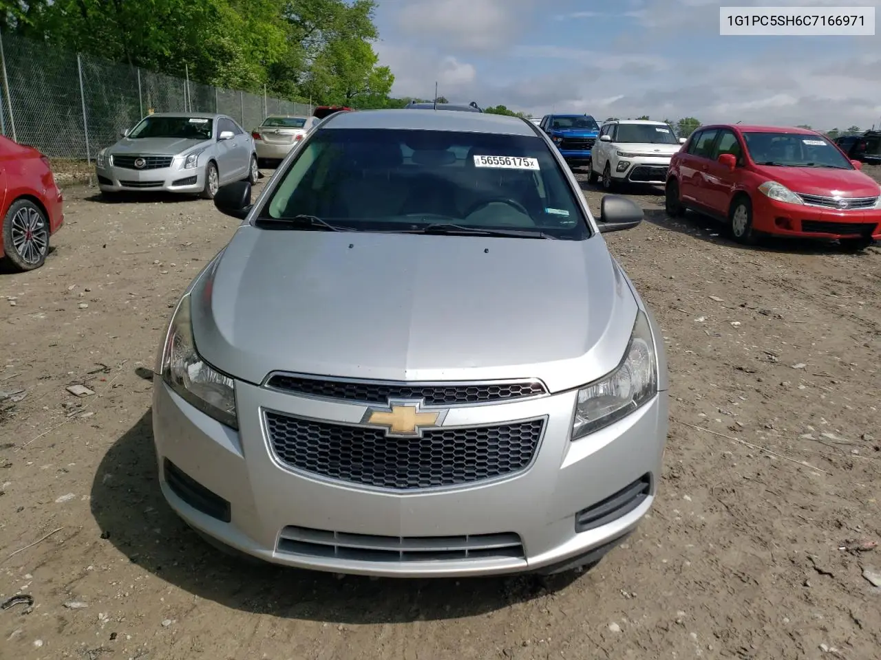 2012 Chevrolet Cruze Ls VIN: 1G1PC5SH6C7166971 Lot: 56556175