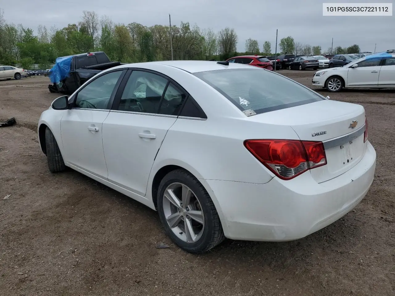 2012 Chevrolet Cruze Lt VIN: 1G1PG5SC3C7221112 Lot: 56834525