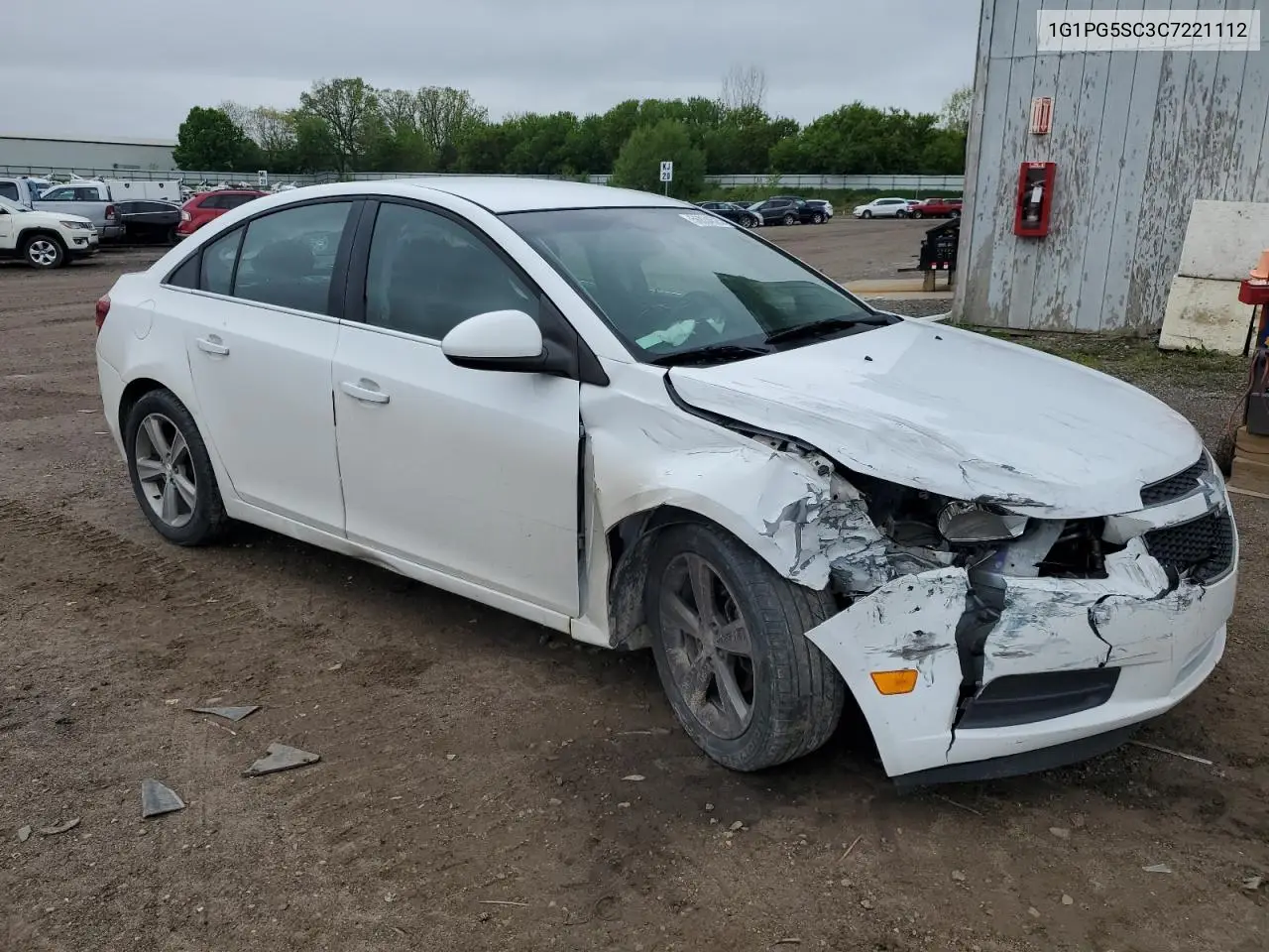 2012 Chevrolet Cruze Lt VIN: 1G1PG5SC3C7221112 Lot: 56834525