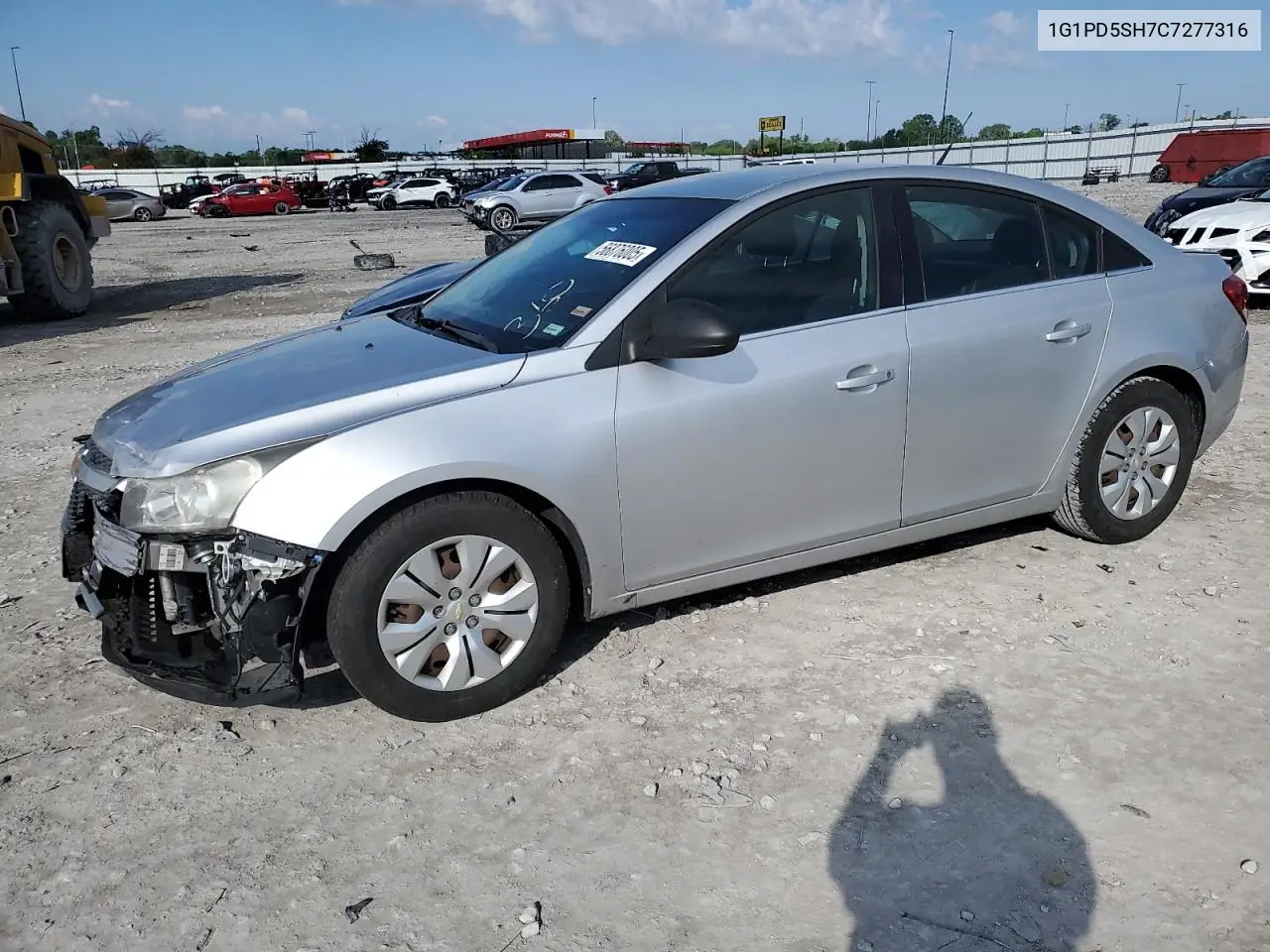 2012 Chevrolet Cruze Ls VIN: 1G1PD5SH7C7277316 Lot: 56876005