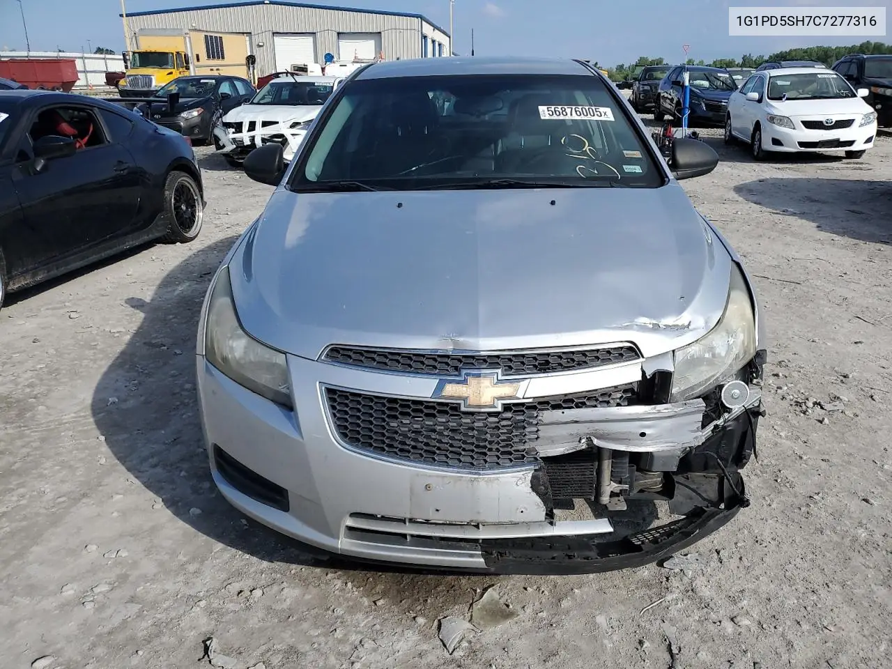 2012 Chevrolet Cruze Ls VIN: 1G1PD5SH7C7277316 Lot: 56876005