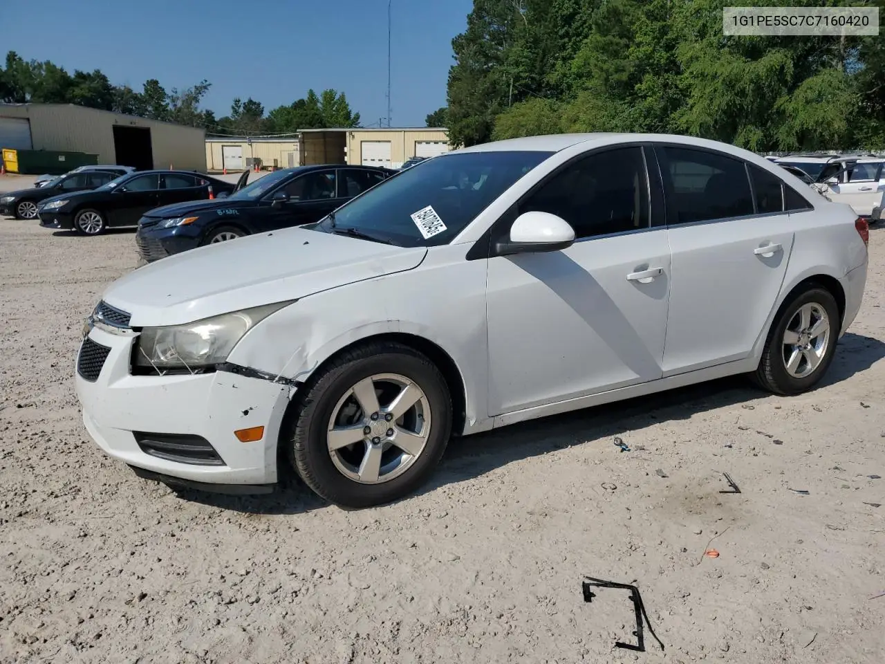 2012 Chevrolet Cruze Lt VIN: 1G1PE5SC7C7160420 Lot: 59470645