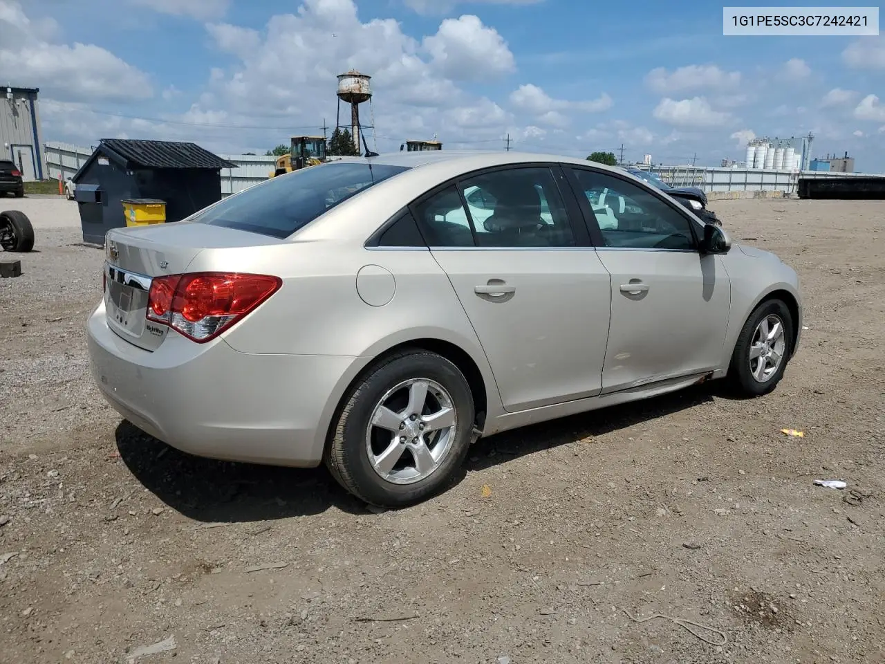 2012 Chevrolet Cruze Lt VIN: 1G1PE5SC3C7242421 Lot: 62139285