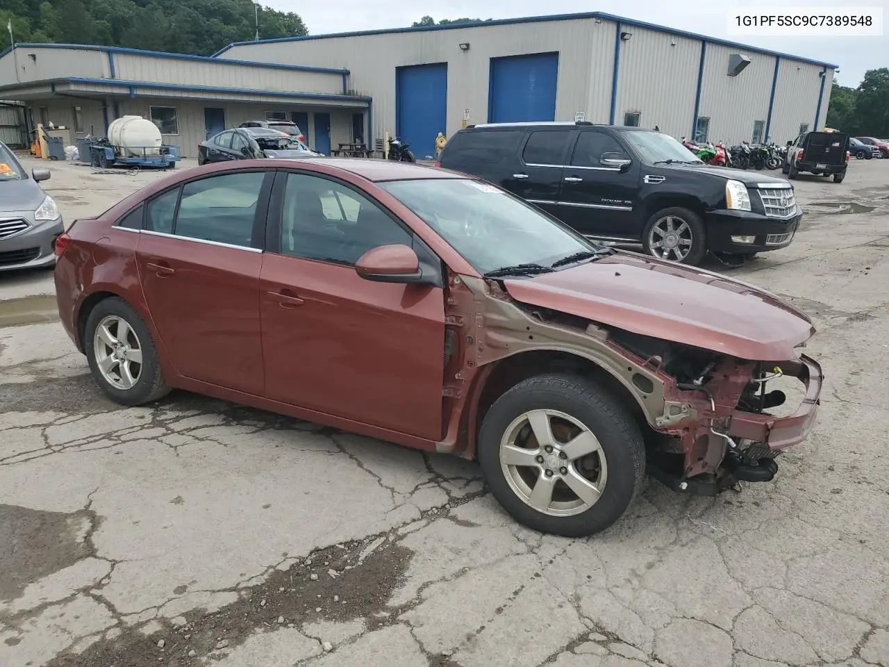 2012 Chevrolet Cruze Lt VIN: 1G1PF5SC9C7389548 Lot: 62473605