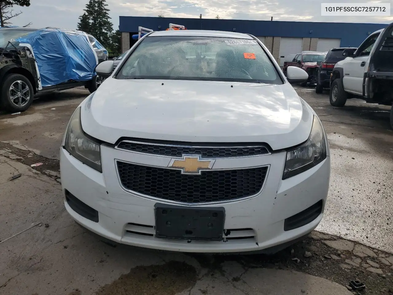 2012 Chevrolet Cruze Lt VIN: 1G1PF5SC5C7257712 Lot: 62667105