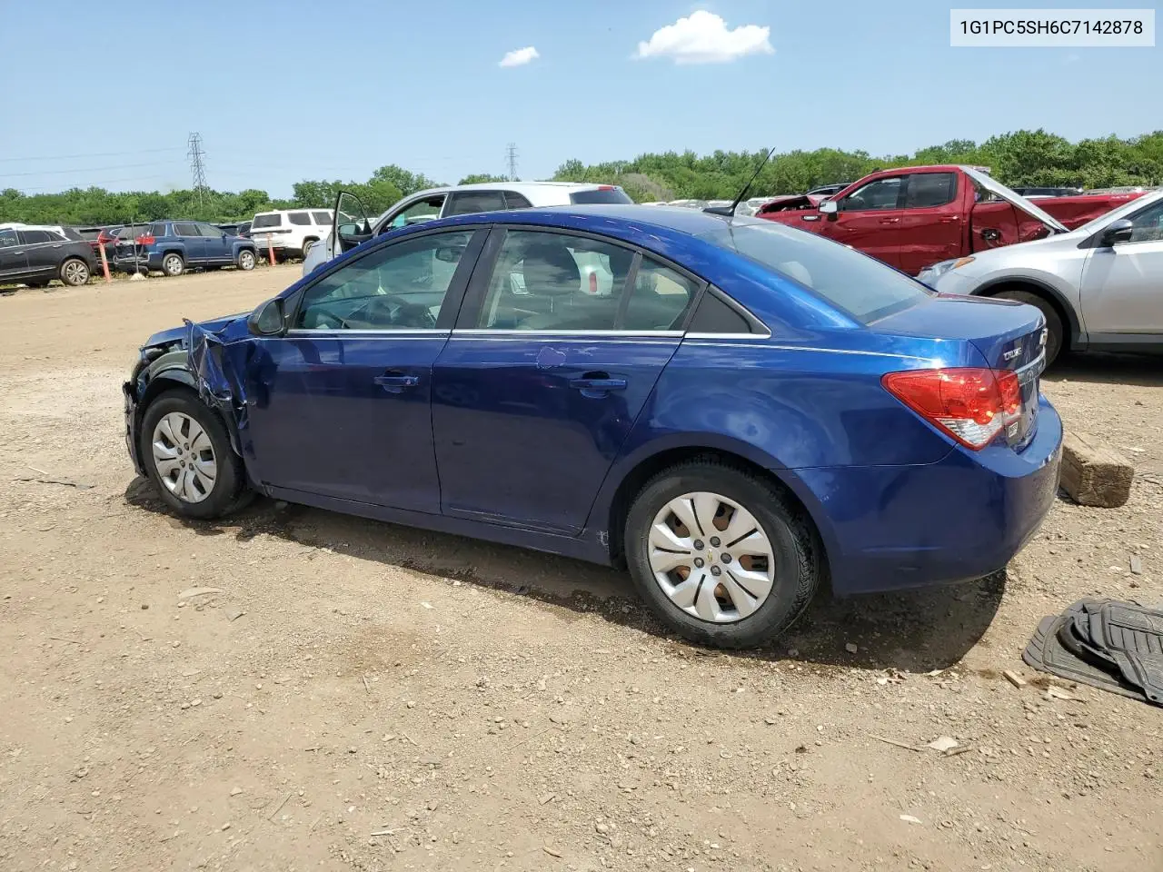 2012 Chevrolet Cruze Ls VIN: 1G1PC5SH6C7142878 Lot: 62677625