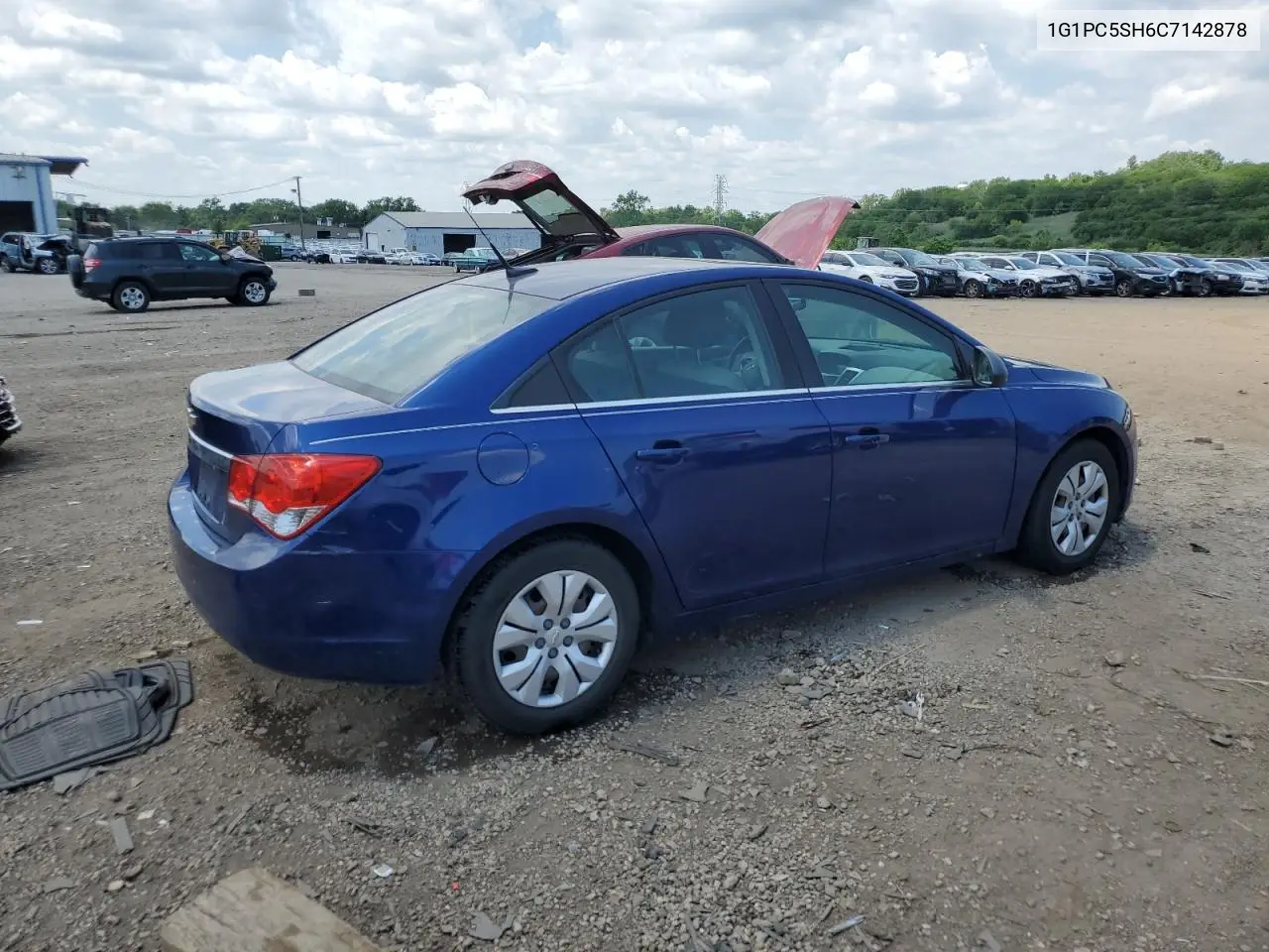 2012 Chevrolet Cruze Ls VIN: 1G1PC5SH6C7142878 Lot: 62677625