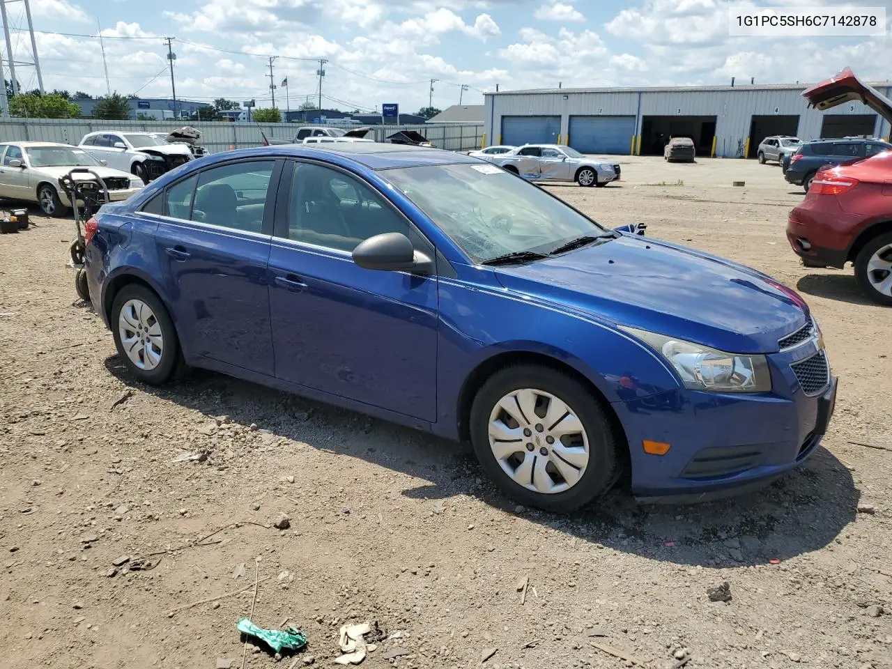 2012 Chevrolet Cruze Ls VIN: 1G1PC5SH6C7142878 Lot: 62677625