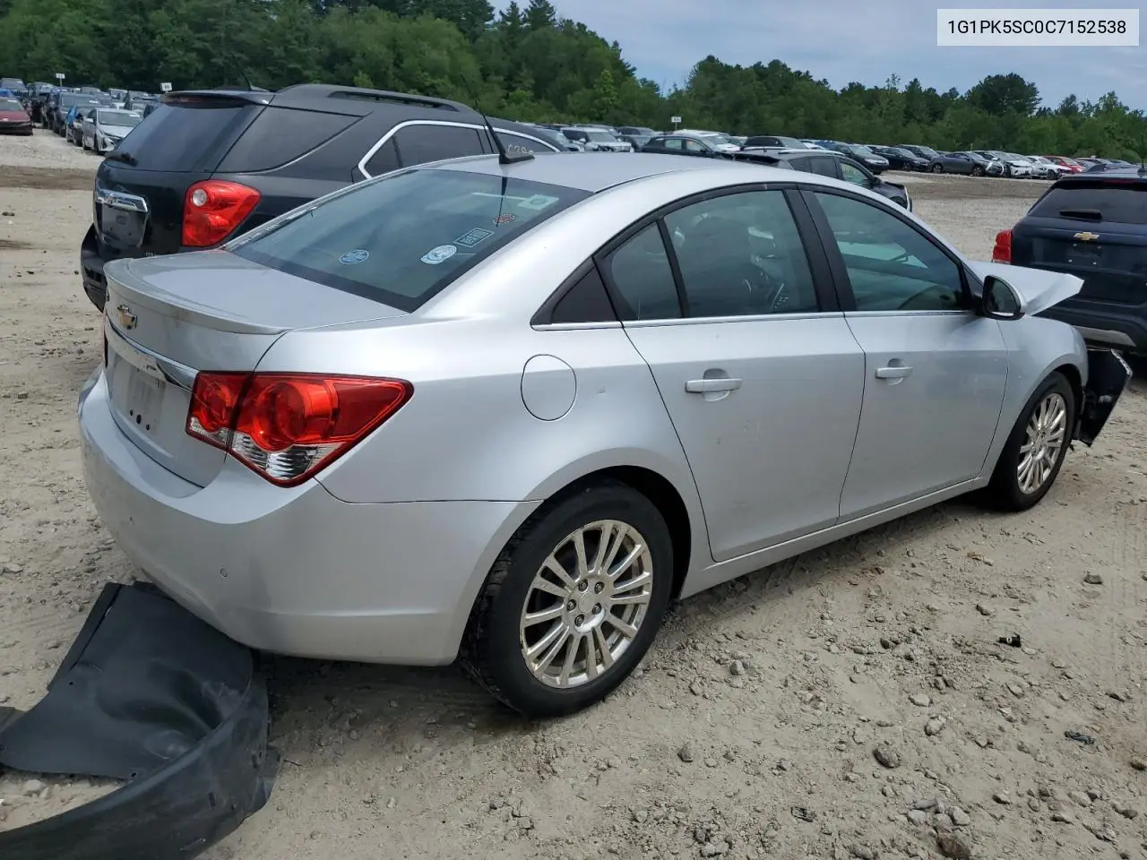 2012 Chevrolet Cruze Eco VIN: 1G1PK5SC0C7152538 Lot: 62886105