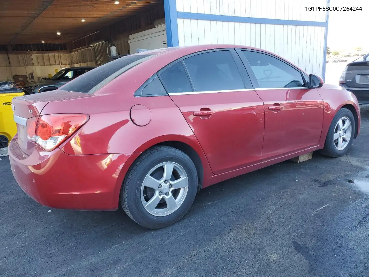 2012 Chevrolet Cruze Lt VIN: 1G1PF5SC0C7264244 Lot: 62961995